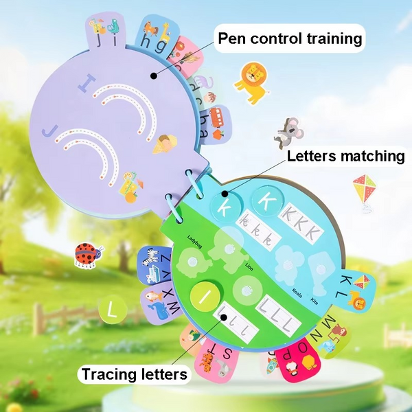 ✨ Alphabet Busy Book – Magnetic Learning Kit for Kids